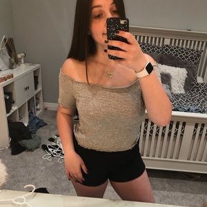 Off the shoulder top